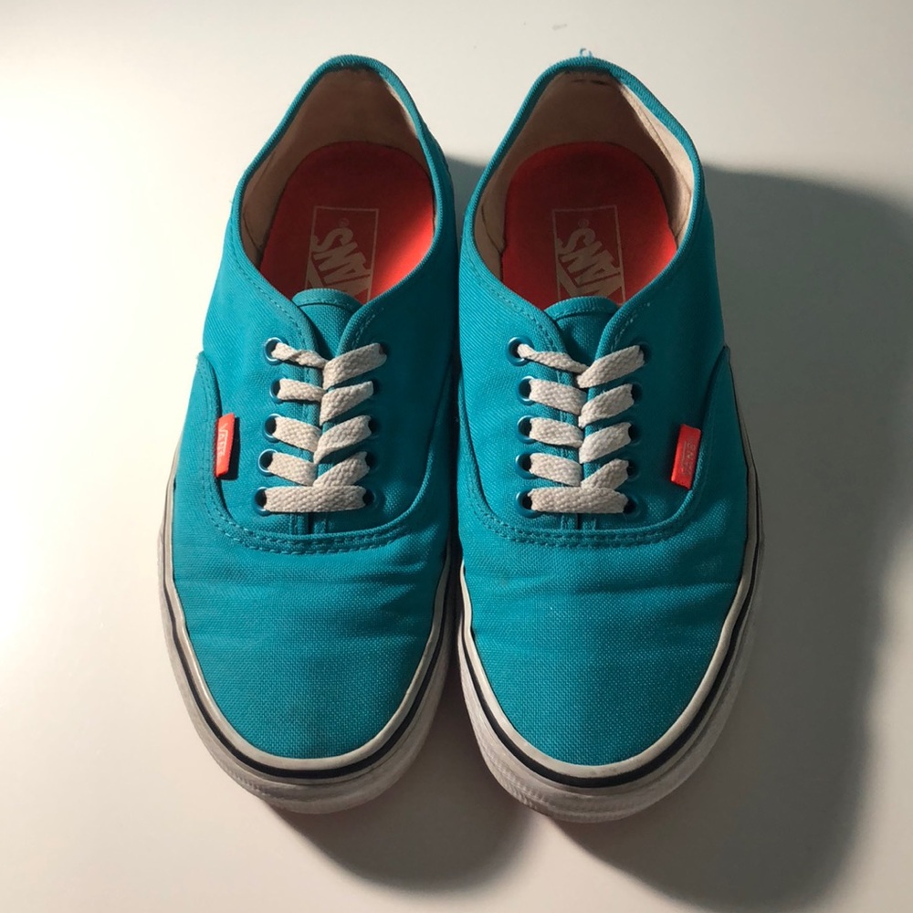 Turquoise Vans